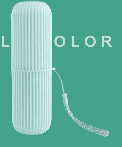 Portable Travel Toothbrush and Wash Cup Set